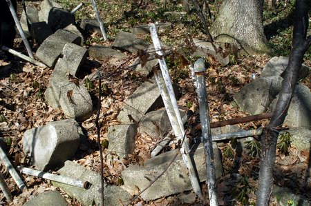 Stardust Drive-In Theatre - Speaker Poles - Photo From Water Winter Wonderland